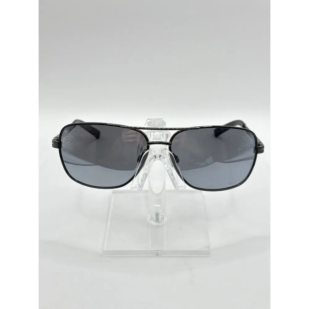 Panama Jack Polarized Aviator Sunglasses Black Gunmetal Unisex